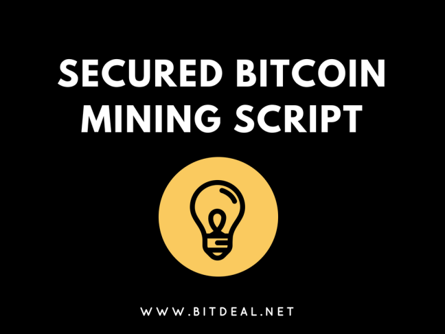 bitdeal-crypto exchange software-mining script